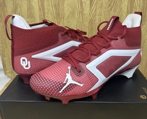 Jordan Alpha Menace 4 Elite OU Sooners PE Fußballschuhe HF5607-600 Herren 11,5 - Bild 1 von 9