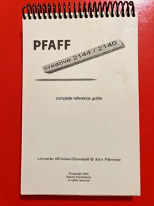 PFAFF Creative 2140 / 2144 komplettes Nachschlagewerk - Bild 1 von 3