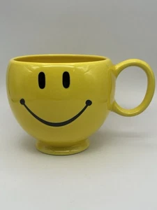 Taza cara sonriente Teleflora Smile taza café té grande cara feliz vintage 20 oz - Imagen 1 de 6