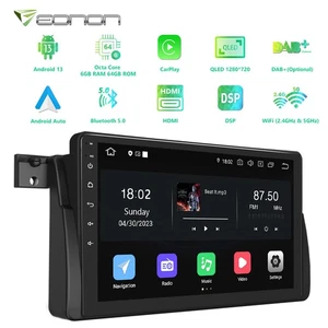Android 13 8-Core Car Radio Stereo GPS CarPlay Head Unit for BMW 3 Series E46 M3 - Picture 1 of 40