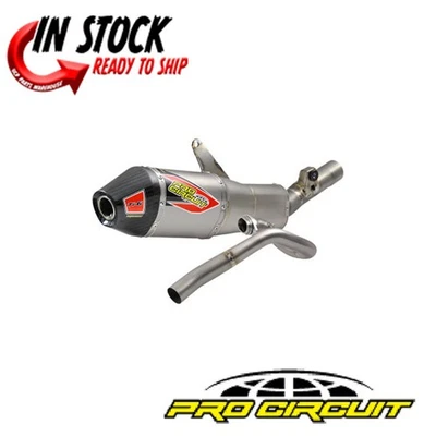 Sistema de exaustão de titânio PRO CIRCUIT T-6 HONDA 2021-2025 CRF450R CRF450RX - Imagem 1 de 3