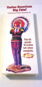 New 2024 Native American Big Chief Indian Model Kit reissue - Atlantis - Picture 1 of 4