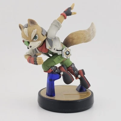 Fox McCloud Star Fox Amiibo Super Smash Bros. Figure Loose Nintendo Switch - Image 1 of 2