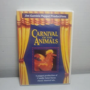 Carnival Of The Animals DVD  Jim Gamble Puppet Productions Kids Musical RARE OOP - Picture 1 of 3