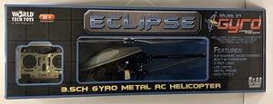 World Tech Toys Eclipse 3.5CH Gyro Metal RC Helicopter - Sealed/BNIB - Picture 1 of 5