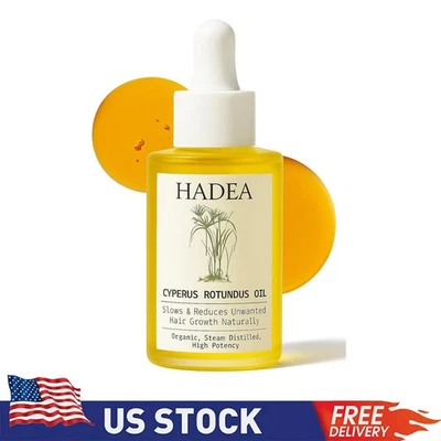 Cyperus Rotundus Oil Slows & Reduce Hair Growth,100% Organic Hair Inhibitor US🔥 Foto 1 de 4