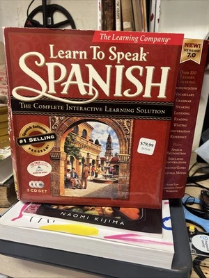 The Learning company Learn to Speak Spanish 4 CD set version 7.0 Complete - Image 1 of 4