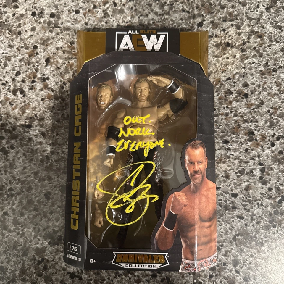 Jazwares AEW Unrivaled Collection Series 9 Christian Cage #76 Action Figure