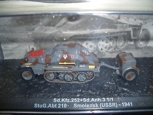 BLN06 GERMAN SD.KFZ.252 + SD.ANH.3 1:72 NEW IXO TANK - Bild 1 von 1