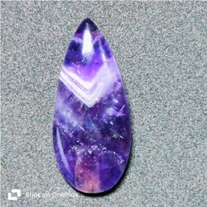 Trapiche Amethyst Stein natürlicher Amethyst Cabochon lose Edelstein 33 kt ME-10186 - Bild 1 von 7