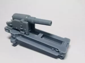 Viktorianische RML 64-Pfund Kanone auf Festung Wagen (1/56) 28 mm Maßstab - Bild 1 von 8