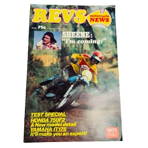 REVS Motorcycle News Magazine September 1977 Large A3 Print Sheene - Picture 1 of 9