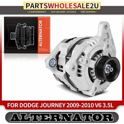 1x Alternador para Dodge Journey 2009-2010 V6 3.5L 140A 12V CW polea de 6 ranuras Foto 1 de 4