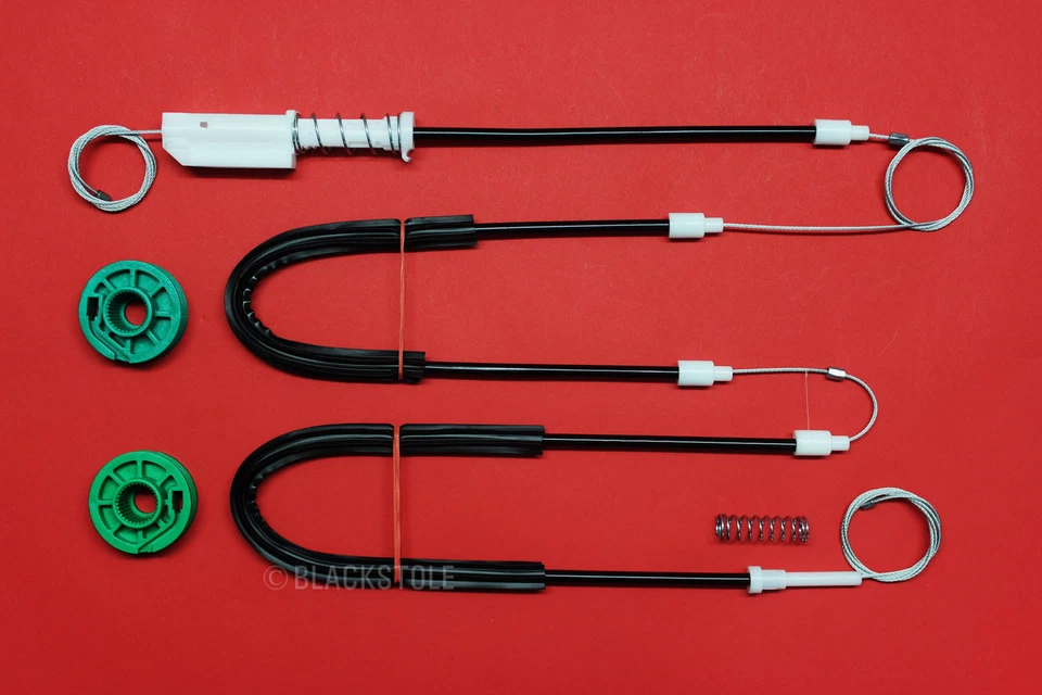 PORSCHE BOXSTER 911-996 CABRIOLET WINDOW REGULATOR REPAIR KIT SET FRONT LEFT - Image 1 of 1