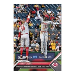 2023 TOPPS NOW 700 Elly De La Cruz Reds Rookie Call Up 10 HR & 15 SBs - Picture 1 of 6