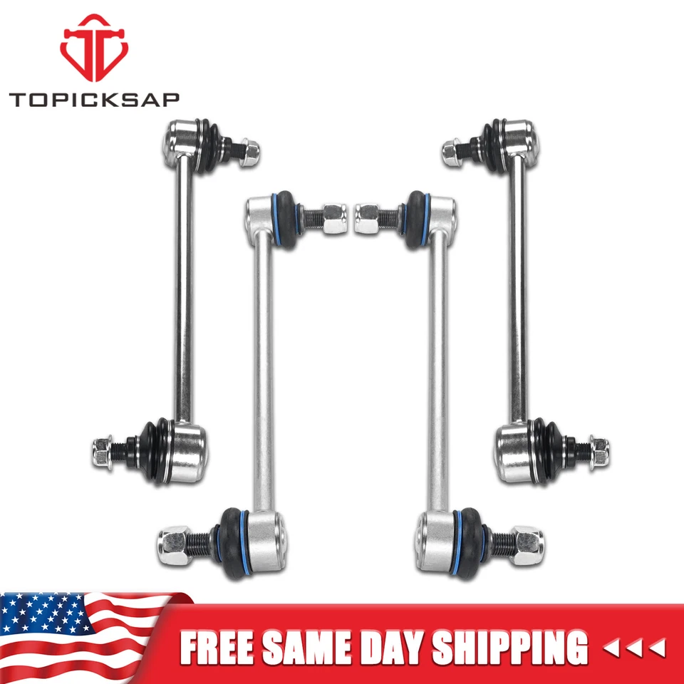 Kit de 4 eslabones de barra estabilizadora delantera trasera para Toyota Camry Avalon Lexus Es330 RX350 Foto 1 de 4