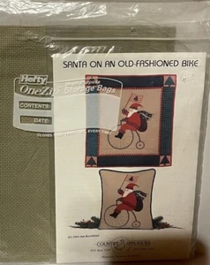 Vintage Weihnachten (Schnitt-) Muster aus Country Applikationen Stoff enthalten - Bild 1 von 2