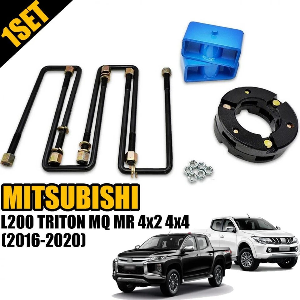 Juego de elevación de suspensión delantera 2" trasera 2" para camioneta Mitsubishi L200 2016-2020 Foto 1 de 4