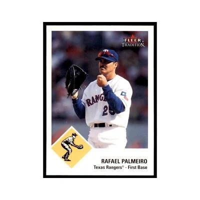 2003 Fleer Tradition Rafael Palmeiro Baseball Cards #375 - Image 1 of 3