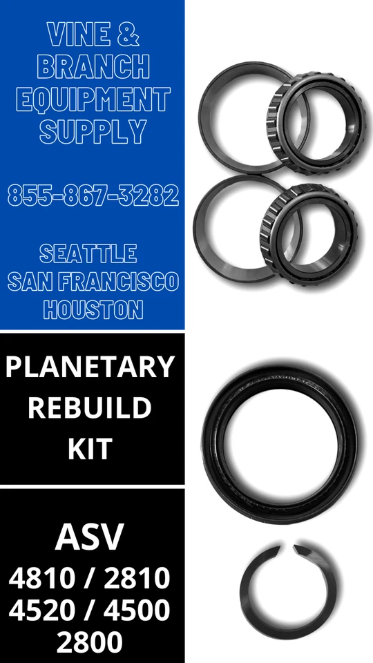 KIT RECONSTRUCCIÓN PLANETARIA ASV / 4810 / 4520 / 4500 / 2810 / 2800 Foto 1 de 1