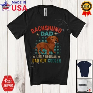 Dachshund Dad Definition Cooler, Amazing Father's Day Vintage, Family T-Shirt - Picture 1 of 7