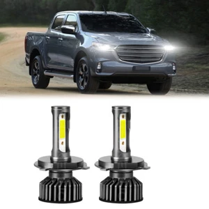 For Mazda BT50 BT-50 UR 2015-2018 2-sides H4 LED Headlight Bulbs High Low Beam - Picture 1 of 6