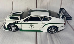 BURAGO DIECAST METAL MODEL CAR BENTLEY CONTINENTAL GT3 SCALE 1/24 NO BOX - Picture 1 of 9