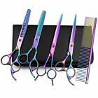 Professional Dog Grooming Scissors Set Thinning Shears For Dog With Comb New