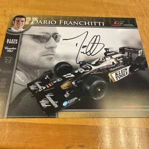 Dario Franchitti Autographed Hero Card - Picture 1 of 3