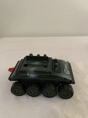 Tanque militar Hot Wheels verde camuflaje 1986 Mattel Inc ARCO arma roja faltante Foto 1 de 4