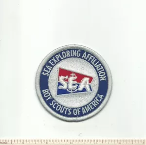 EC SCOUT BSA SEA EXPLORER EXPLORING AFFILIATION INSIGNIA SPONSOR PATCH ABZEICHEN!!! - Bild 1 von 1