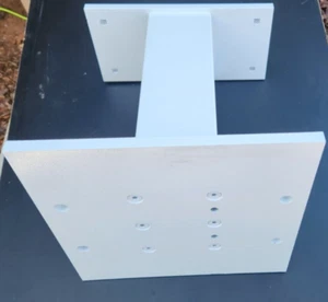 1118F CBU Pedestal for Type III & IV, White Pebble 91121WH - Picture 1 of 3