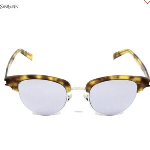Totalmente Nuevo Saint Laurent SL 160 Delgado 004 Estuche Tela Auténtica - Imagen 1 de 4