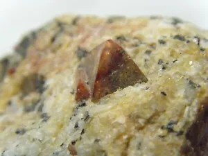 640 Carat Zircon crystal mineral specimen in matrix mother rock healer 53282 - Picture 1 of 12
