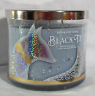 Bath & Body Works 3-wick 14.5 oz Jar Scented Candle BLACK TIE w/ essential oils