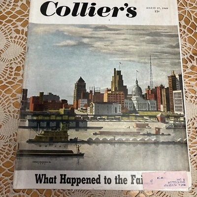 Colliers Magazine August  27 1949 - Image 1 of 4