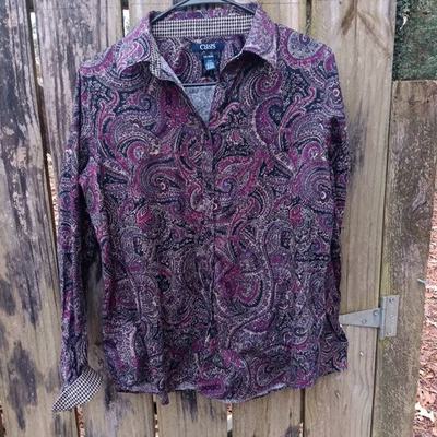 Camisa abotonada de cachemira para mujer CHAPS Foto 1 de 4