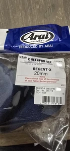 Arai Regent X Cheek Pads 20MM (Standard LG) - 055719 0134-3556 - Bild 1 von 4