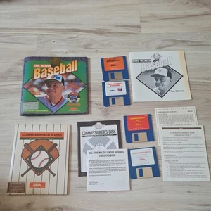 EARL WEAVER BASEBALL ©1987+Stats 1988+Commissioners Disk+bonus Commodore Amiga - Afbeelding 1 van 10