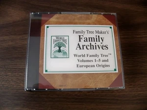 Family Tree Makers Volumes 1-5 and European Origins - Picture 1 of 2