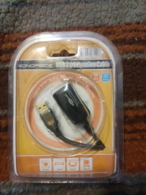 USB 2.0 EXTENSION CABLE 32ft Active Extension Cable Repeater Monoprice - Image 1 of 2