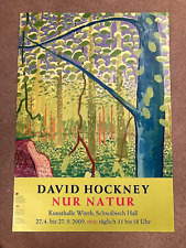 David Hockney Nur Natur Wurth Poster 2009