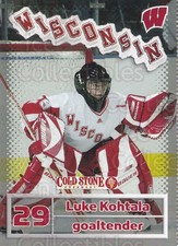 2004-05 Wisconsin Badgers #18 Luke Kohtala