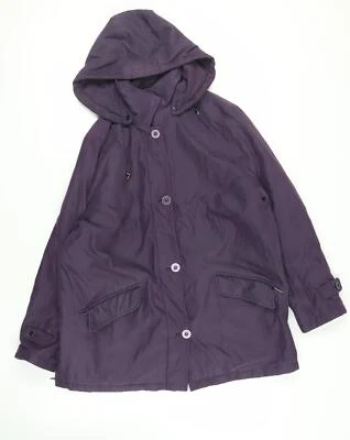 Cotswold Collections Womens Purple Jacket Size L Zip - Hooded - Image 1 of 4