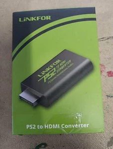 Convertidor de video Linkfor PS2 a HDMI caja abierta envío gratuito B19 - Imagen 1 de 1