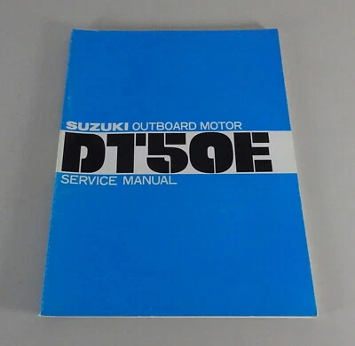 Manual De Taller / Servicio Suzuki Motor Fuera De Borda DT50E De 02/1977 - Imagen 1 de 4