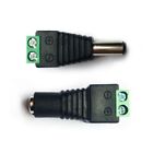 5Pair 10pcs Male & Female 5.5mm x 2.1mm Power Connector Jack Plug 12V 24V #E4