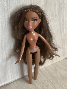Bratz 2001 Girls Nite Out Sasha Rooted Lashes Glitter Legs/Arms Long Hair NUDE - Bild 1 von 14