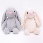 Easter Bunny Rabbit Soft Plush Toy in Grey or Cream 25cm - Easter Gift Supplies