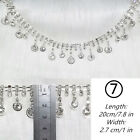 Rhinestone Trimming Tassel Diamante Fringe Chain Crystal Beaded Diy Sewing Craft